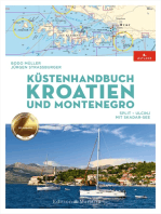 Küstenhandbuch Kroatien und Montenegro: Split Ulcinj. Skadar-See