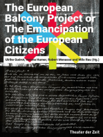 The European Balcony Project: The Emancipation of the European Citizens