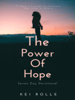 The Power of Hope: Seven Day Devotional with Prayers