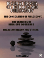 10 Great Books of Religion and Philosophy: The Consolation of Philosophy, The Varieties of Religious Experience, The Age of Reason and others