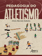 Livro de jogos e brincadeiras, atletismo e ginastic