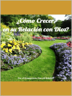 ¿Cómo Crecer en su Relación con Dios?