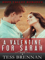 A Valentine for Sarah: Hope Valley Romance, #3