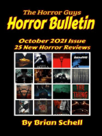 Horror Bulletin Monthly October 2021: Horror Bulletin Monthly Issues, #1