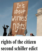 Second Schiller edict Workers Rights