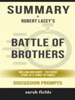 Summary of Battle of Brothers: William and Harry – The Inside Story of a Family in Tumult by Robert Lacey : Discussion Prompts
