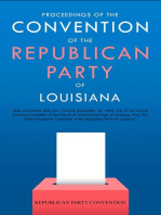 Proceedings of the Convention of the Republican Party of Louisiana