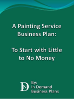 A Painting Service Business Plan: To Start with Little to No Money