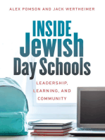 Inside Jewish Day Schools: Leadership, Learning, and Community