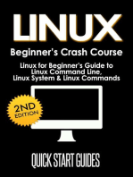 LINUX Beginner's Crash Course: Linux for Beginner's Guide to Linux Command Line, Linux System & Linux Commands