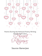 Heart Rhymes: Poems During the National Poetry Writing Month, April 2021