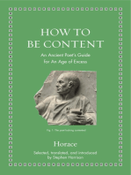 How to Be Content: An Ancient Poet's Guide for an Age of Excess