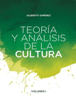 Teoría y análisis de la cultura: Volumen I