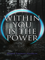 Within You is the Power