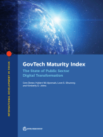 GovTech Maturity Index: The State of Public Sector Digital Transformation
