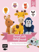 Tierisch süße Häkelfreunde 10: Knuffige Amigurumis häkeln