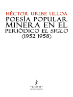 POESÍA POPULAR MINERA EN EL PERIÓDICO EL SIGLO