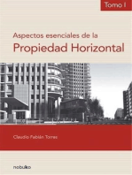 Aspectos esenciales de la propiedad horizontal tomo I