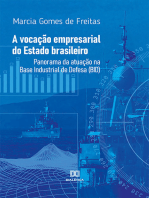 A vocação empresarial do Estado brasileiro