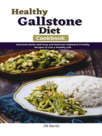 Healthy Gallstone Diet Cookbook 