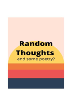 Random thoughts