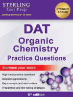 Sterling Test Prep DAT Organic Chemistry Practice Questions