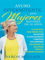 Ayuno intermitente para mujeres mayores de 50 años