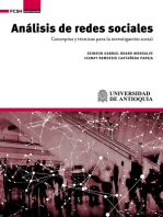 Análisis de redes sociales: Conceptos y técnicas para la investigación social