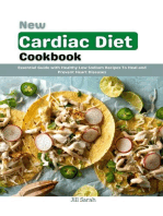 New Cardiac Diet Cookbook : Essential Guide with Healthy Low Sodium Recipes To Heal and Prevent Heart Diseases