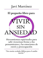 El pequeño libro para Vivir sin Ansiedad