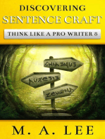 Discovering Sentence Craft: Think like a Pro Writer