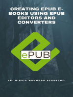 Creating EPUB E-books Using EPUB Editors and Converters