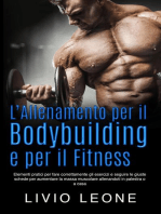 L’allenamento per il bodybuilding e per il fitness