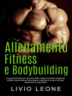 Allenamento, fitness e bodybuilding