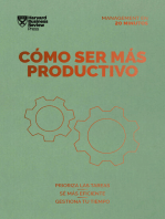 Cómo ser más productivo. Serie Management en 20 minutos: Prioriza las tareas, sé mas eficiente, gestiona tu tiempo