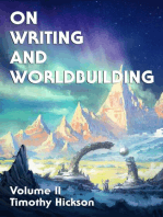 On Writing and Worldbuilding