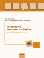 El mecano macroeconómico: Problemas con Excel