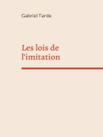 Les lois de l'imitation