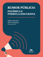 Rumor público: polêmica e fórmula discursiva