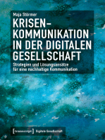 Krisenkommunikation in der digitalen Gesellschaft: Strategien und Lösungsansätze für eine nachhaltige Kommunikation