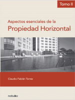 Aspectos esenciales de la propiedad horizontal tomo II