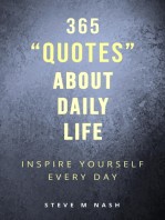 365 Quotes about Daily Life