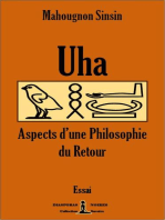 Uha - Aspects d’une philosophie du Retour: Essai