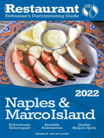 2022 Naples & Marco Island: The Restaurant Enthusiast’s Discriminating Guide