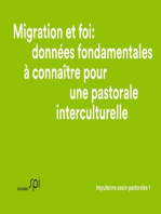 Migration et foi: données fondamentales à connaître pour une pastorale interculturelle: Impulsions socio-pastorales 1