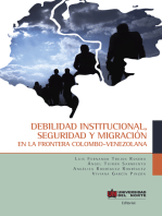 Debilidad institucional, seguridad y migración