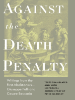 Against the Death Penalty: Writings from the First Abolitionists—Giuseppe Pelli and Cesare Beccaria