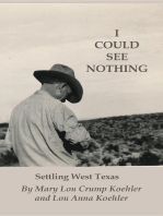 I Could See Nothing: Settling West Texas