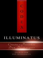 Codex Illuminatus: Citações e Provérbios de Dan Desmarques