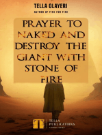 Prayer to Naked and Destroy the Giant with Stone of Fire